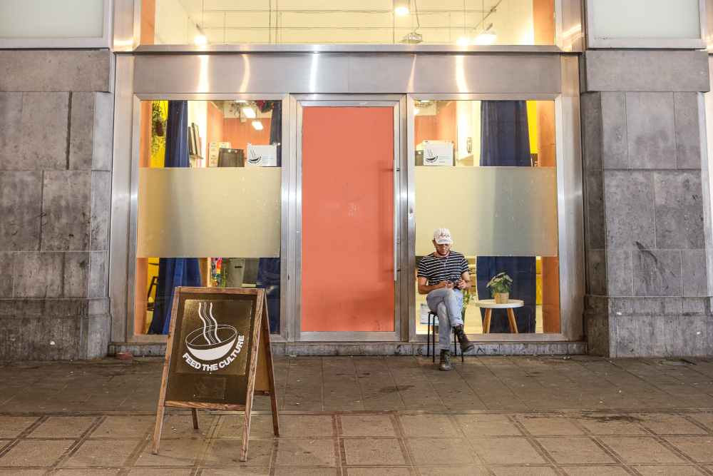 From 2020 to 2025, Feed the Culture occupied four temporary premises in three different municipalities: Ixelles, Forest and Saint Josse.
